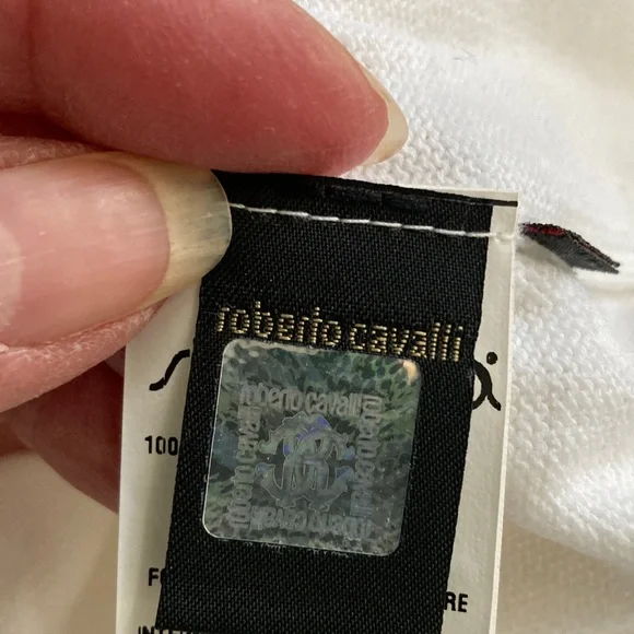 NWT Roberto Cavalli Black and Red Label Sweater Vest - Picture 7 of 10